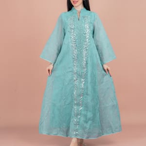 Pearl and Pattern Elegance Jalabiya