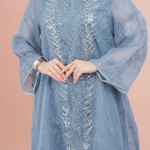Pearl and Pattern Elegance Jalabiya IKKXA - Women's Jalabiyas 21