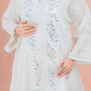 Pearl and Pattern Elegance Jalabiya IKKXA - Women's Jalabiyas 41