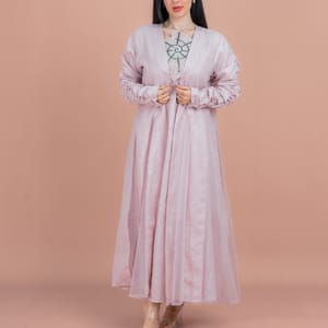 Elegant Two-Piece Modest Outfit with Unique Design