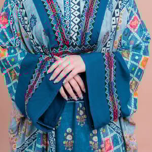 Boho Embroidered Loose Fit Jalabiya