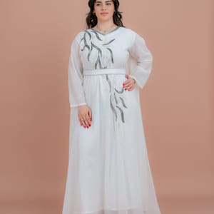Belted Elegant 2-Piece Kaftan