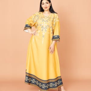 Graceful Oriental Charm Jalabiya Outfit