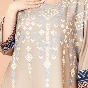 Graceful Oriental Charm Jalabiya Outfit IKKXA - Women's Jalabiyas 40