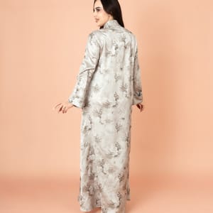 Crystal Leaves Pattern Jalabiya IKKXA - Women's Jalabiyas 58