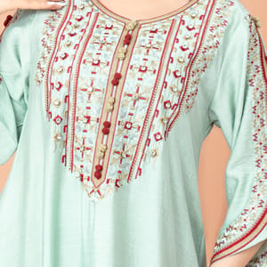 Classic Embroidered Jalabiya for Everyday Elegance IKKXA - Women's Jalabiyas 21