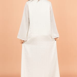 Floral Fantasy Crystal Jalabiya with Elegant Stripes IKKXA - Women's Jalabiyas 52