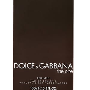 The One Edt for Men 100ml Dolce & Gabbana - Men's Eau De Toilette 2