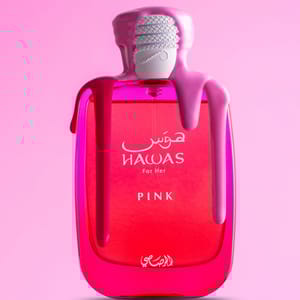 Hawas Pink Eau De Parfum for Women 100ml