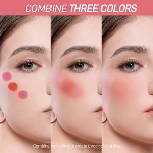 Multi-Use Cream Blush Stick for Eyes, Lips, and Cheeks O.TWO.O - Women's Lips 3