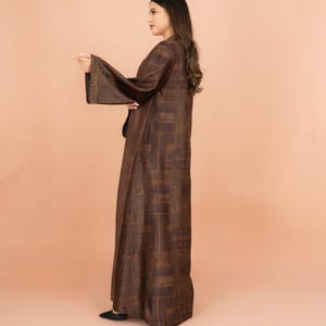 Luxury Colorful Embroidery Wide Sleeves Solid Jalabiya IKKXA - Women's Jalabiyas 43