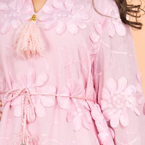Mandarin Colar 3D flowers Modern Jalabiya IKKXA - Women's Jalabiyas 42