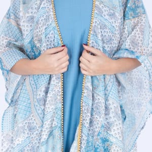 Modern Shawl Design Short Jalabiya IKKXA - Women's Jalabiyas 41