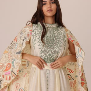 Floral Embroidery Luxury Cape Jalabiya IKKXA - Women's Jalabiyas 60