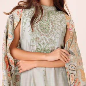 Floral Embroidery Luxury Cape Jalabiya IKKXA - Women's Jalabiyas 41