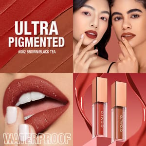 Matte Lip Tint Duo with Long-Lasting Waterproof Color-Lock Finish O.TWO.O - Women's Lips 4