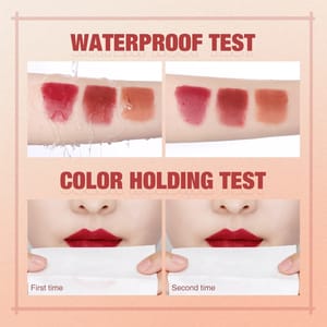 Long-Lasting Waterproof Matte Lipstick with High Pigment Velvet Finish O.TWO.O - Women's Lips 2