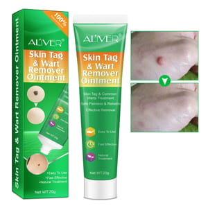 Aliver Skin Tag & Wart Remover Ointment Cream 20G Aliver - Women's Personal Care 4