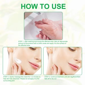 Aliver Skin Tag & Wart Remover Ointment Cream 20G Aliver - Women's Personal Care 5