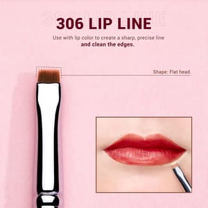 Jessup Five-Piece Lip Brush Set for Precise Professional Lip Application Jessup Five-Piece Lip Brush Set for Precise Professional Lip Application