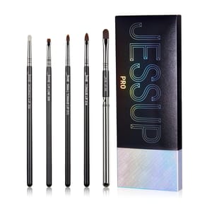 Jessup Five-Piece Lip Brush Set for Precise Professional Lip Application