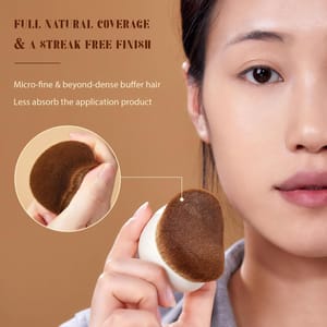 Jessup Pebble Makeup Kit with Jumbo Brush and 3 Sponges Jessup Pebble Makeup Kit with Jumbo Brush and 3 Sponges