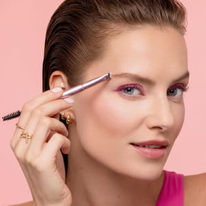 Real Techniques Dual-Ended Eye Brush Set with Eyelash Curler Included Real Techniques Dual-Ended Eye Brush Set with Eyelash Curler Included