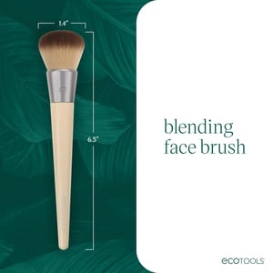 EcoTools Cruelty-Free Blending Brush for Face Makeup, Liquid and Cream