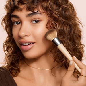 EcoTools Cruelty-Free Blending Brush for Face Makeup, Liquid and Cream