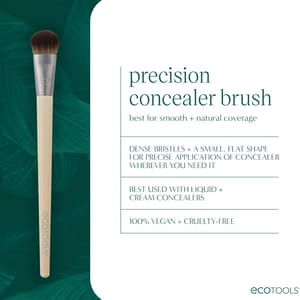 EcoTools Precision Concealer Brush for Under Eyes and Imperfections EcoTools Precision Concealer Brush for Under Eyes and Imperfections