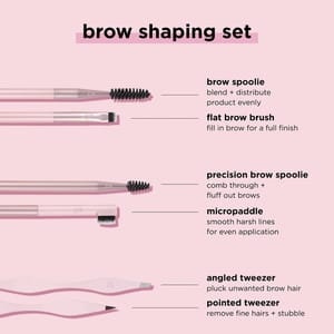 Real Techniques 3-Piece Dual-Ended Brow Shaping Essentials Set Real Techniques 3-Piece Dual-Ended Brow Shaping Essentials Set