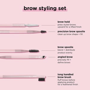 Real Techniques Brow Styling Set 3 Tools For Brow Lifting + Styling Real Techniques Brow Styling Set 3 Tools For Brow Lifting + Styling