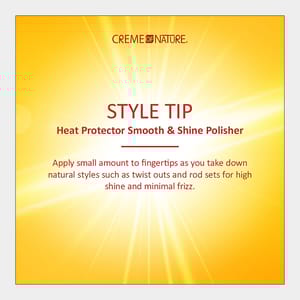 Creme Of Nature Argan Oil Heat Protector Smooth & Shine 118ml