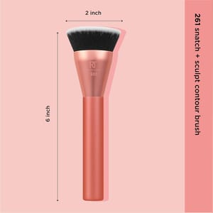 Real Techniques Snatch + Sculpt Contour Brush For Makeup