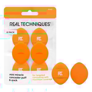 Real Techniques Mini Miracle Concealer Puffs 6 Counts