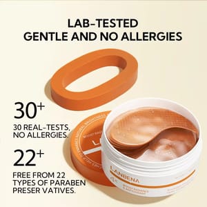 Lanbena 60-Piece Vitamin C Hydra-Gel Eye Patches 30 Pairs Lanbena 60-Piece Vitamin C Hydra-Gel Eye Patches 30 Pairs