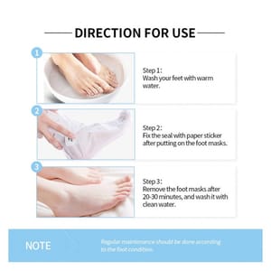 Lanbena Foot Peel Mask Pair 40G