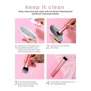 Real Techniques 13-Piece Artist and Everyday Eye Essentials Brush Kit