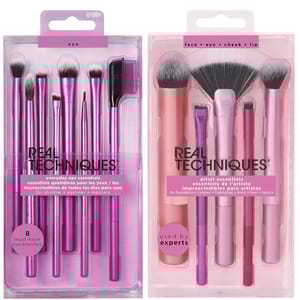 Real Techniques 13-Piece Artist and Everyday Eye Essentials Brush Kit