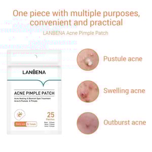 Lanbena Acne Pimple Patch Daily Use 25 Patches