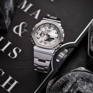 Casio G-Shock GM-2110D-7ADR Full Metal Silver Men’s Watch Casio - Men's Dress Watches 2