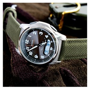 Casio Wave Ceptor Solar Radio-Controlled Green Watch - WVA-M630B-3AJF Casio Wave Ceptor Solar Radio-Controlled Green Watch - WVA-M630B-3AJF
