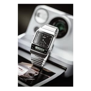 Casio Men's Stainless Steel Analog-Digital Quartz Watch AQ-800E-1ADF Casio Men's Stainless Steel Analog-Digital Quartz Watch AQ-800E-1ADF