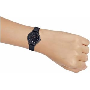 Elegant Casio Sheen Women's Watch with Black Leather Band SHE-4056BL-1AUDF Casio - Women's Dress Watches 2