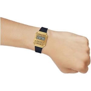 Classic Retro Casio Watch with Modern Features - A100WEFG-9ADF Casio - Women's Smart & Digital Watches 3