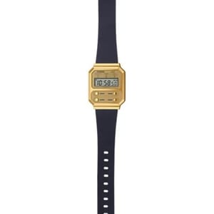 Classic Retro Casio Watch with Modern Features - A100WEFG-9ADF Casio - Women's Smart & Digital Watches 4