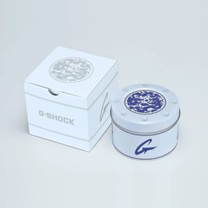 G-SHOCK Blue White Porcelain Inspired Men's Watch - DW-5600BWP-2DR Casio - Men's Smart & Digital Watches 3