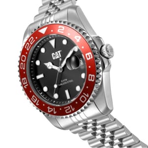 CAT Men’s Watch with Bold Red Bezel Design AO.141.11.120