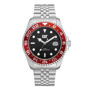 CAT Men’s Watch with Bold Red Bezel Design AO.141.11.120