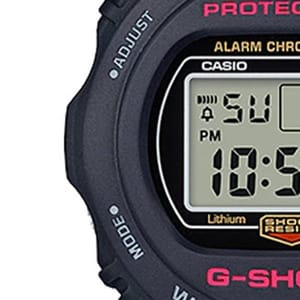 Durable Men's Round Resin Band Wristwatch, 49mm Black - DW-5750E-1DR Durable Men's Round Resin Band Wristwatch, 49mm Black - DW-5750E-1DR